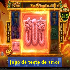 jogo de teste de amor